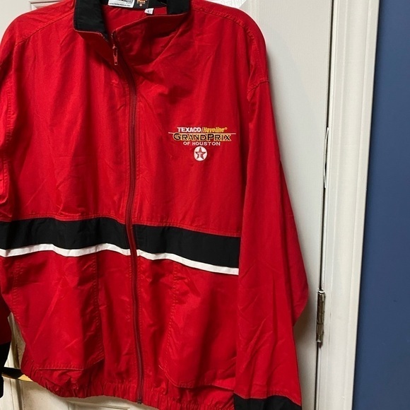 Finish line Texaco Havoline Grand Prix Of Houston Wind breaker Zip up Ja… - Picture 3 of 9